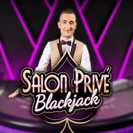 Blackjack Salon Privé online game logo by Ezugi on lizaroo-casino.gr