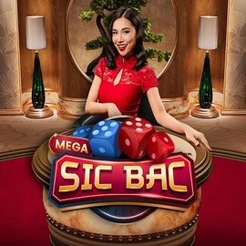 Official Live Casino logo: Mega Sic Bac by Pragmatic Play at Lizaro Casino